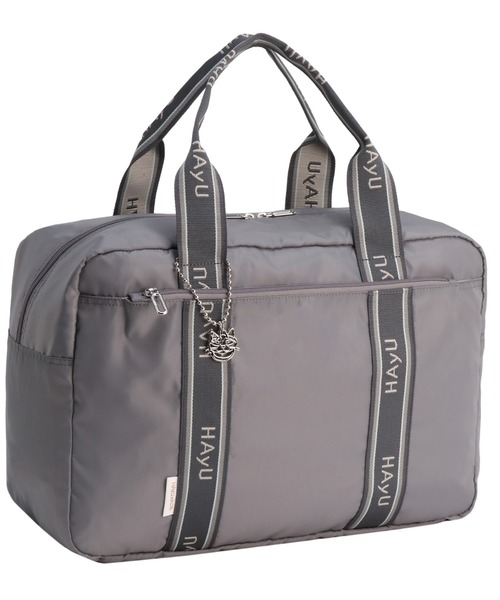 ace.(エース)の「ハユ 折り畳みボストンバッグ フォールディング 32L 310g 17863(ボストンバッグ・レディース・グレー/ネイビー/ベージュ/ピンク/ライトベージュ・FREE)」の1枚目の写真