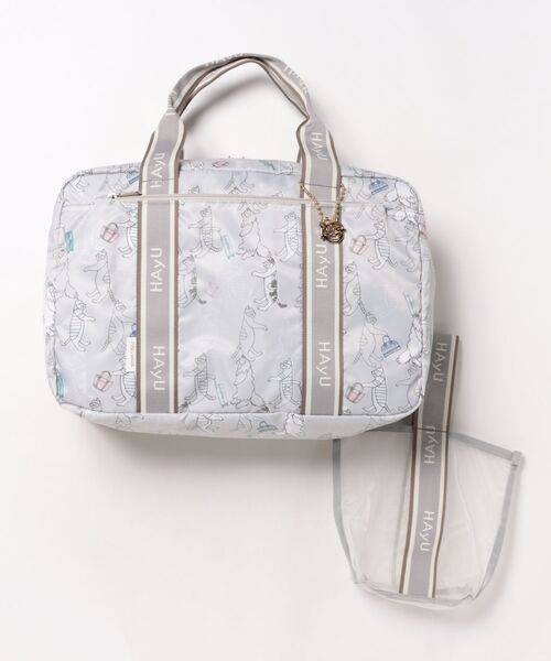 ace.(エース)の「ハユ 折り畳みボストンバッグ フォールディング 32L 310g 17863(ボストンバッグ・レディース・グレー/ネイビー/ベージュ/ピンク/ライトベージュ・FREE)」の16枚目の写真
