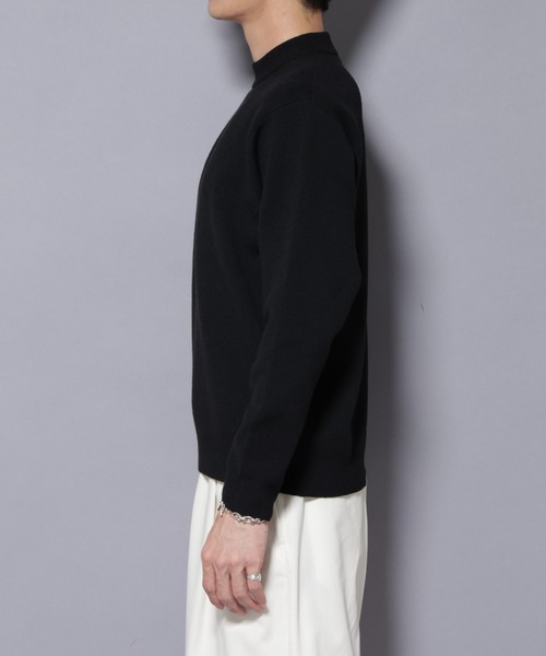 セール】シルク混モックネックニット（ニット/セーター）｜NANO