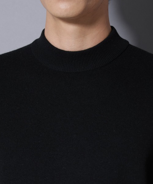 セール】シルク混モックネックニット（ニット/セーター）｜NANO