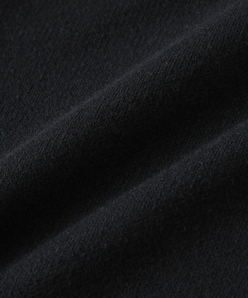 NANO universe（ナノユニバース）の「シルク混モックネックニット（ニット/セーター・メンズ・グレー/グリーン/ライトベージュ/ブラック・XL/L/M/S）」の16枚目の写真