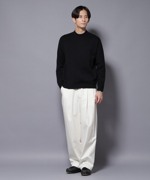 セール】シルク混モックネックニット（ニット/セーター）｜NANO