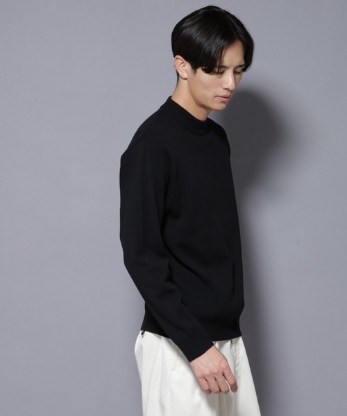 セール】シルク混モックネックニット（ニット/セーター）｜NANO