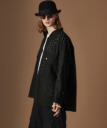 40ｃｔ＆525 | ツイルオパールオーバーシャツ(シャツ/ブラウス)