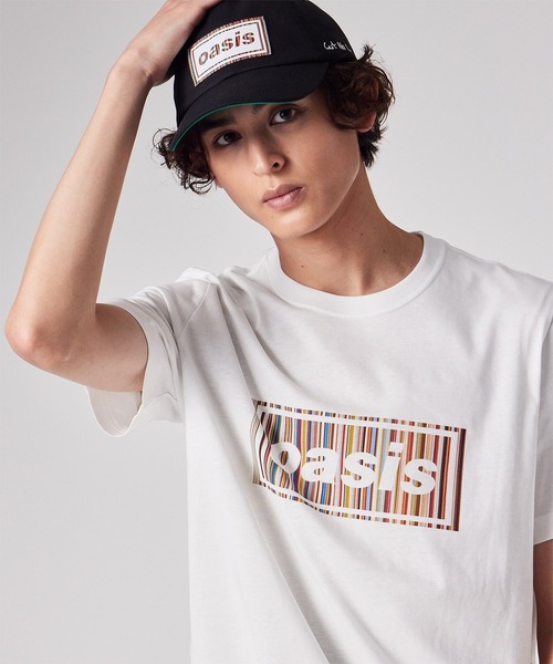 Paul Smith × Oasis シグネチャーストライプロゴ Tシャツ / 253737