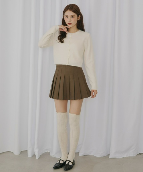 Olu.（オルドット）の「シュシュソックス（ソックス/靴下・レディース・アイボリー/ブラック/ライトグレー/ブラウン・FREE）」の5枚目の写真