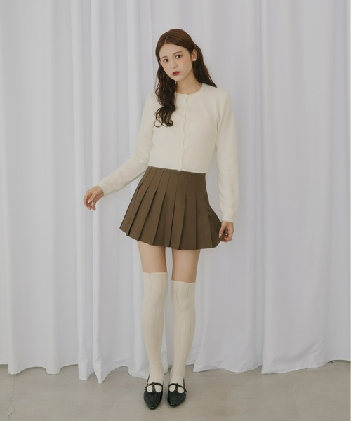 Olu.（オルドット）の「シュシュソックス（ソックス/靴下・レディース・アイボリー/ブラック/ライトグレー/ブラウン・FREE）」の6枚目の写真