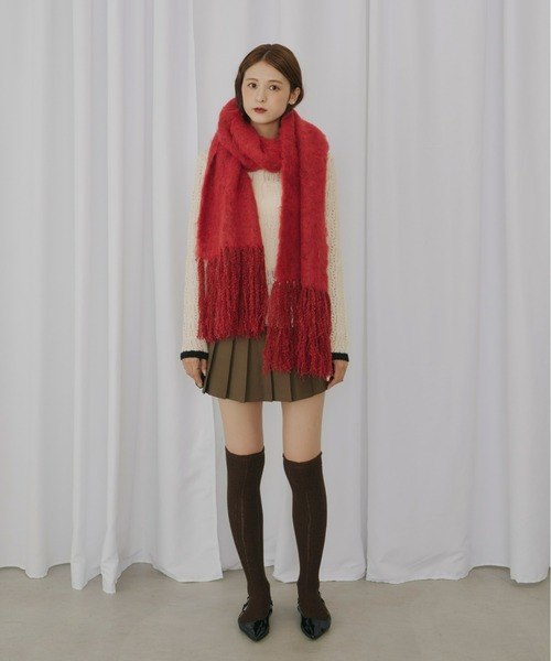 Olu.（オルドット）の「シュシュソックス（ソックス/靴下・レディース・アイボリー/ブラック/ライトグレー/ブラウン・FREE）」の19枚目の写真