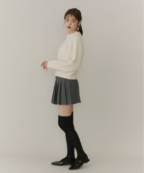 Olu.（オルドット）の「シュシュソックス（ソックス/靴下・レディース・アイボリー/ブラック/ライトグレー/ブラウン・FREE）」の11枚目の写真