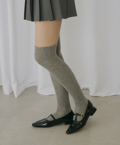 Olu.（オルドット）の「シュシュソックス（ソックス/靴下・レディース・アイボリー/ブラック/ライトグレー/ブラウン・FREE）」の15枚目の写真