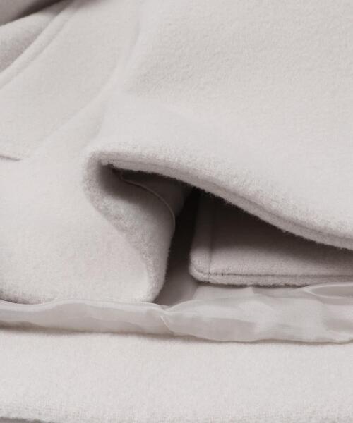 URBAN RESEARCH ROSSO WOMEN（アーバンリサーチ　ロッソ）の「スーパー140シャルム2WAYカラーコート（その他アウター・レディース・チャコールグレー/モカ/ホワイト系その他・FREE）」の21枚目の写真