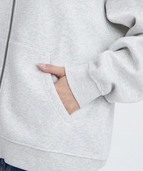 RVCA(ルーカ)の「RVCA レディース COURT ZIP HOODIE パーカー 【2025年秋冬モデル】 @autumn/ルーカジップアップパーカー・フーディー(パーカー・レディース・ブラック/オフホワイト/グレー・SMALL/MEDIUM)」の6枚目の写真