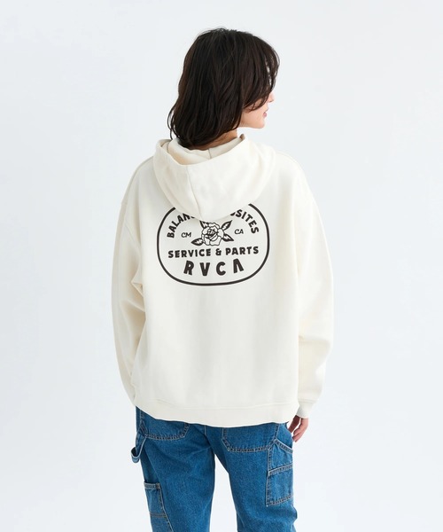 RVCA(ルーカ)の「RVCA レディース COURT ZIP HOODIE パーカー 【2025年秋冬モデル】 @autumn/ルーカジップアップパーカー・フーディー(パーカー・レディース・ブラック/オフホワイト/グレー・SMALL/MEDIUM)」の19枚目の写真