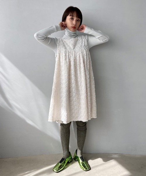 最終お値下げ中！美品アルベロベロ♥️レトロアート風ノースリーブチュニック ブランド古着】ノースリーブチュニック（チュニック）｜SANSeLF