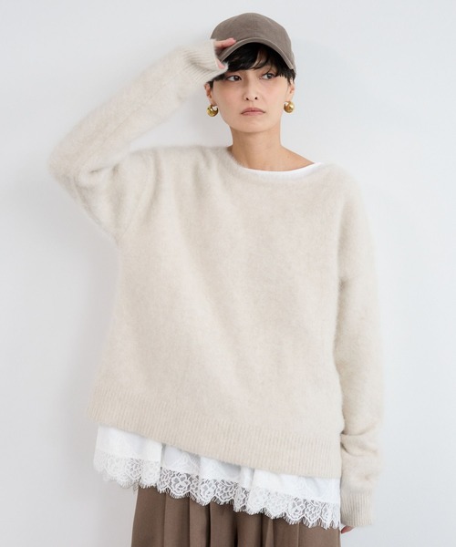 セール】BARNYARDSTORM / FOXカシミヤプルオーバー【WEB限定カラー