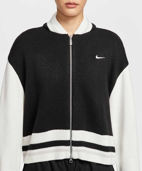 NIKE（ナイキ）の「ナイキ スポーツウェア ウィメンズカーディガン / Nike Sportswear Women's Cardigan HV2495-010 Black（カーディガン/ボレロ・レディース・ブラック・S/M/L/XS/XL）」の15枚目の写真