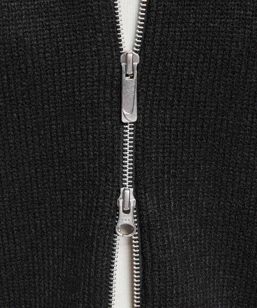 NIKE（ナイキ）の「ナイキ スポーツウェア ウィメンズカーディガン / Nike Sportswear Women's Cardigan HV2495-010 Black（カーディガン/ボレロ・レディース・ブラック・S/M/L/XS/XL）」の17枚目の写真