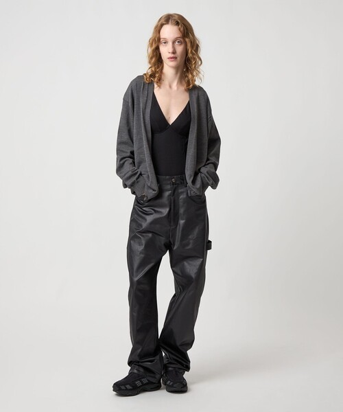 BATONER（バトナー）の「【別注】＜BATONER × seya.× 6＞ハイゲージ Vネック カーディガン（カーディガン/ボレロ・レディース・ブラック/ネイビー/ダークグレー・FREE）」の11枚目の写真