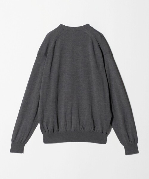 BATONER（バトナー）の「【別注】＜BATONER × seya.× 6＞ハイゲージ Vネック カーディガン（カーディガン/ボレロ・レディース・ブラック/ネイビー/ダークグレー・FREE）」の14枚目の写真