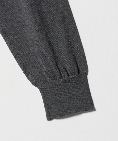 BATONER（バトナー）の「【別注】＜BATONER × seya.× 6＞ハイゲージ Vネック カーディガン（カーディガン/ボレロ・レディース・ブラック/ネイビー/ダークグレー・FREE）」の16枚目の写真