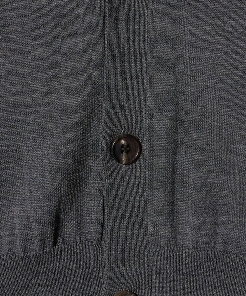 BATONER（バトナー）の「【別注】＜BATONER × seya.× 6＞ハイゲージ Vネック カーディガン（カーディガン/ボレロ・レディース・ブラック/ネイビー/ダークグレー・FREE）」の18枚目の写真