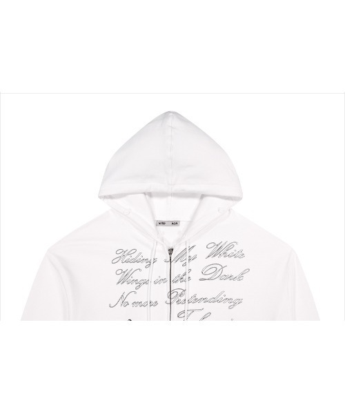A'GEM/9 × .kom 『NIIER NOR/ニアノア』 KILL SHOT FUR HOOD ZIP-UP