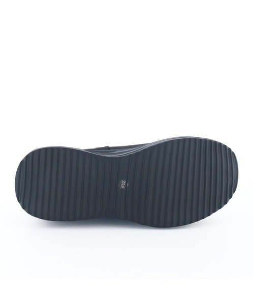 あしながおじさん（アシナガオジサン）の「撥水│厚底ファーブーツ　4810009（ブーツ・レディース・ブラック・22.5cm/23cm/23.5cm/24cm/24.5cm）」の10枚目の写真