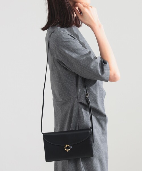 未使用 定価4.9万円 メアリオルターナ レザー ショルダーバッグ MARY AL TERNA / CLASP ウォレット ショルダー（ショルダーバッグ