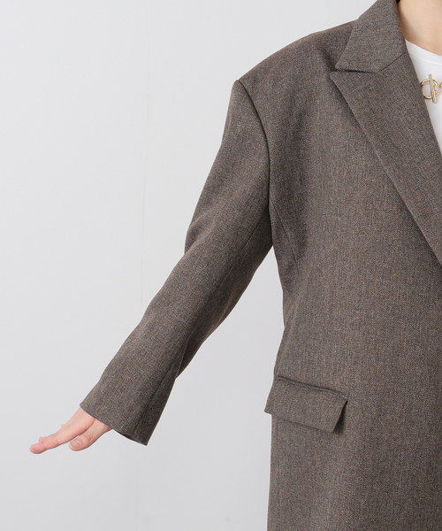 FUMIE TANAKA(フミエタナカ)】half jk：ジャケット（その他アウター