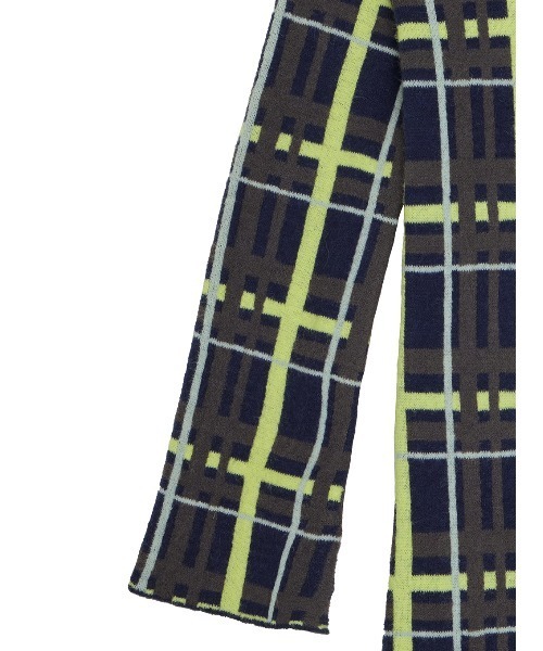 2WAY HANDWRITING CHECK KNIT DRESS（ワンピース）｜Ameri（アメリ）の