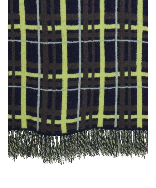 2WAY HANDWRITING CHECK KNIT DRESS（ワンピース）｜Ameri（アメリ）の