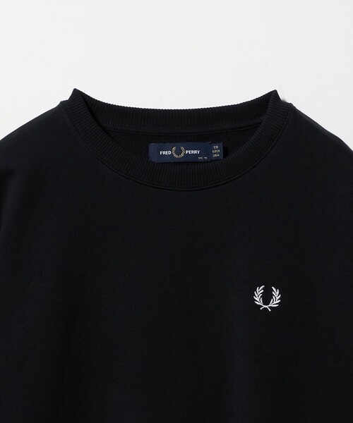 セール】＜FRED PERRY＞クルーネック ショート スウェット プル