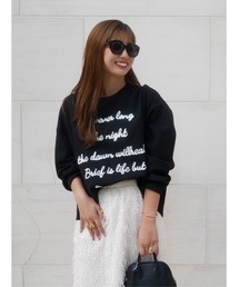 BeBeoD（べベッド）の「リラックスフィットロゴスウェット（スウェット）」