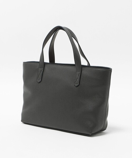 UNITED ARROWS(ユナイテッドアローズ)の「レザーライク トートバッグS(トートバッグ・メンズ・ブラック/ダークグレー・FREE)」の5枚目の写真