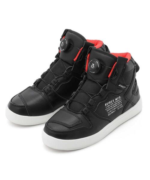 AVIREX(アヴィレックス)の「《WOMAN》DICTATOR / AV2278(スニーカー・レディース・ホワイト/ブラック/オリーブ系・24.0cm/23.0cm)」の2枚目の写真