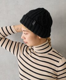Actually（アクチュアリー）の「Cable Inside Watch ニット帽（ニットキャップ/ビーニー）」