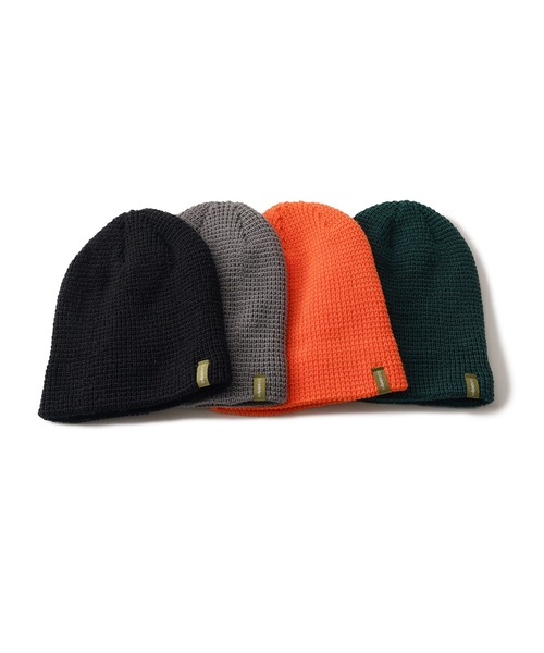Subciety（サブサエティ）の「Essential single beanie（ニットキャップ/ビーニー・メンズ・グレー/ブラック/オレンジ/グリーン・FREE）」の9枚目の写真