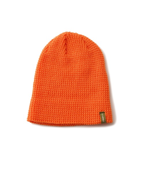 Subciety（サブサエティ）の「Essential single beanie（ニットキャップ/ビーニー・メンズ・グレー/ブラック/オレンジ/グリーン・FREE）」の8枚目の写真