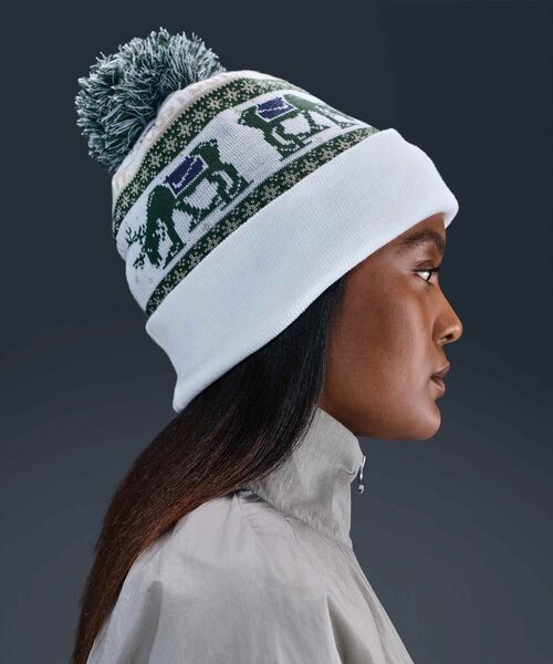 Hiking patrol 黒のニットビーニー 白い線画デザイン 31935348_61865883_300.jpg