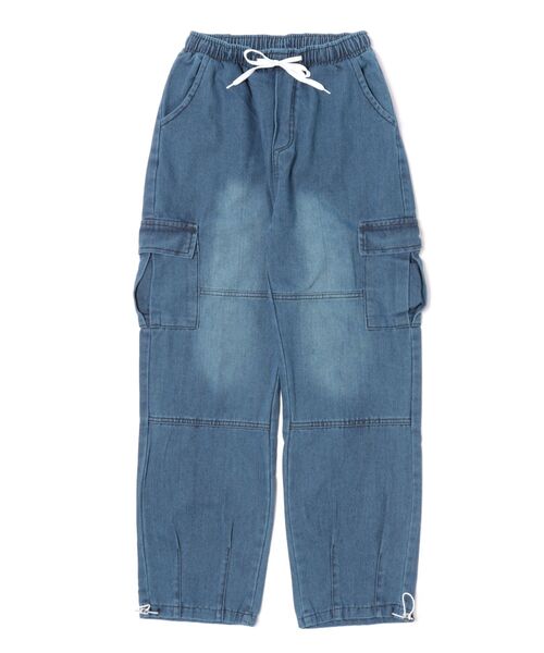 yield(イールド)の「【yield select】カーゴイージーパンツ N25AW2(デニムパンツ・メンズ・インディゴブルー/ブラック・L/XL/M)」の14枚目の写真