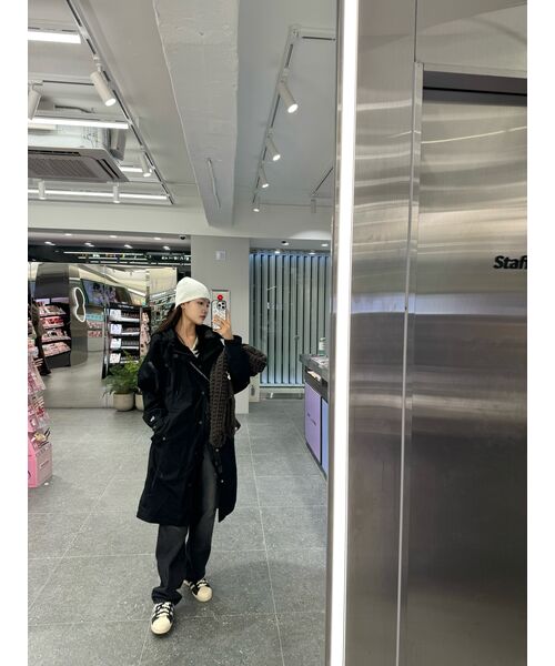 FLAREUP(フレアアップ)の「2.FLARE Knit Beanie - Off White (FL-716)(ニットキャップ/ビーニー・レディース・Off White・FREE)」の7枚目の写真