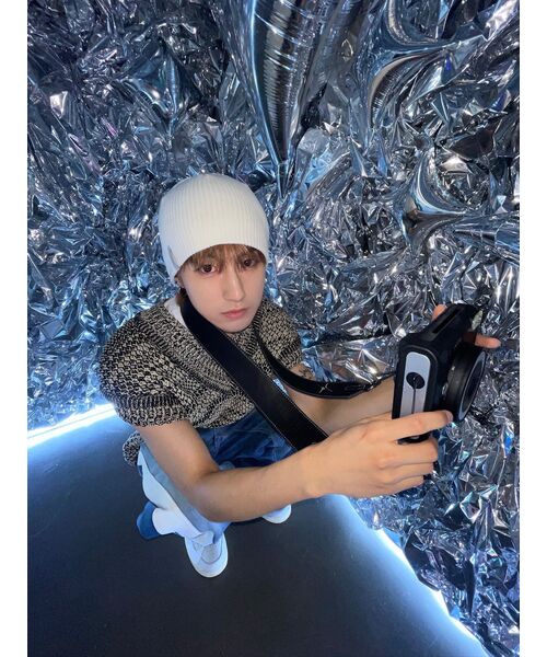 FLAREUP(フレアアップ)の「2.FLARE Knit Beanie - Off White (FL-716)(ニットキャップ/ビーニー・レディース・Off White・FREE)」の8枚目の写真