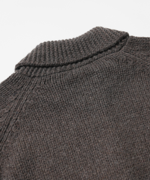 FRIZMWORKS(フリズムワークス)の「HEAVY COWICHAN ZIP UP CARDIGAN _ SEPHIA(カーディガン/ボレロ・メンズ・その他・SMALL/MEDIUM/LARGE/X-LARGE)」の8枚目の写真