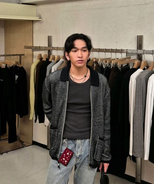 MUSINSA STANDARD（ムシンサスタンダード）の「エッセンシャルタンクトップ [ダークグレー]（Tシャツ/カットソー・メンズ・その他・SMALL/XX-LARGE/MEDIUM/X-LARGE/XXX-LARGE/LARGE）」の8枚目の写真