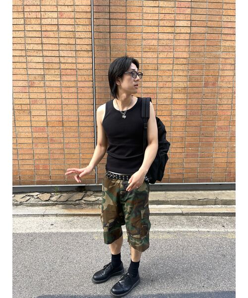 MUSINSA STANDARD（ムシンサスタンダード）の「エッセンシャルタンクトップ [ダークグレー]（Tシャツ/カットソー・メンズ・その他・SMALL/XX-LARGE/MEDIUM/X-LARGE/XXX-LARGE/LARGE）」の11枚目の写真