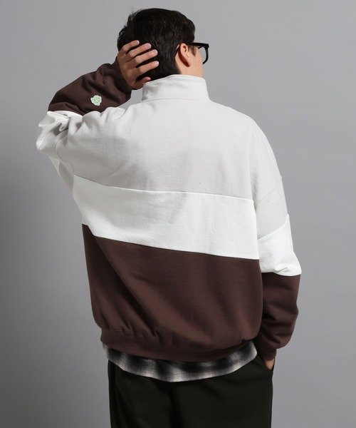 GEORGE'S（ジョージズ）の「裏毛ハーフZIPプルオーバー（スウェット・メンズ・ブルー系その他/グレー系その他・MEDIUM/LARGE）」の15枚目の写真