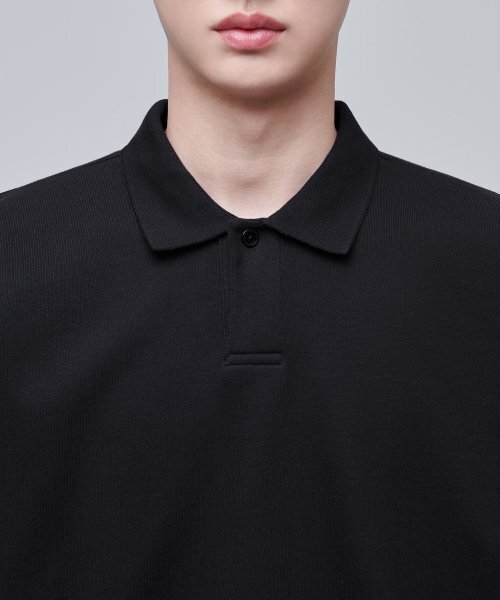 MUSINSA STANDARD（ムシンサスタンダード）の「特大カラースウェットシャツ[ブラック]（スウェット・メンズ・その他・SMALL/MEDIUM/X-LARGE/XX-LARGE）」の5枚目の写真