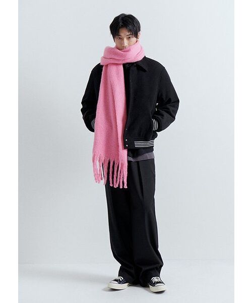 MUSINSA STANDARD（ムシンサスタンダード）の「特大カラースウェットシャツ[ブラック]（スウェット・メンズ・その他・SMALL/MEDIUM/X-LARGE/XX-LARGE）」の10枚目の写真