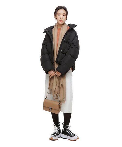 MUSINSA STANDARD WOMAN(ムシンサスタンダードウーマン)の「レディースデニムミディスカート【クリーム】(スカート・レディース・その他・SMALL/MEDIUM/LARGE/X-SMALL)」の13枚目の写真