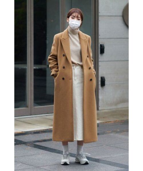 MUSINSA STANDARD WOMAN(ムシンサスタンダードウーマン)の「レディースデニムミディスカート【クリーム】(スカート・レディース・その他・SMALL/MEDIUM/LARGE/X-SMALL)」の14枚目の写真